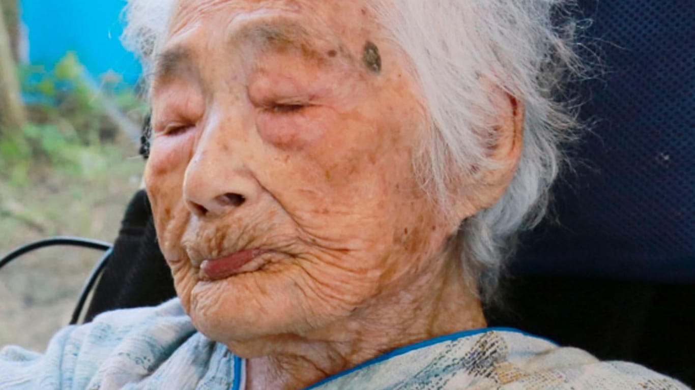 Die Japanerin Nabi Tajima im September 2015: Nach einem 117 Jahre langen Leben ist die als ältester Mensch der Welt geltende Japanerin Nabi Tajima gestorben. (Archivbild)