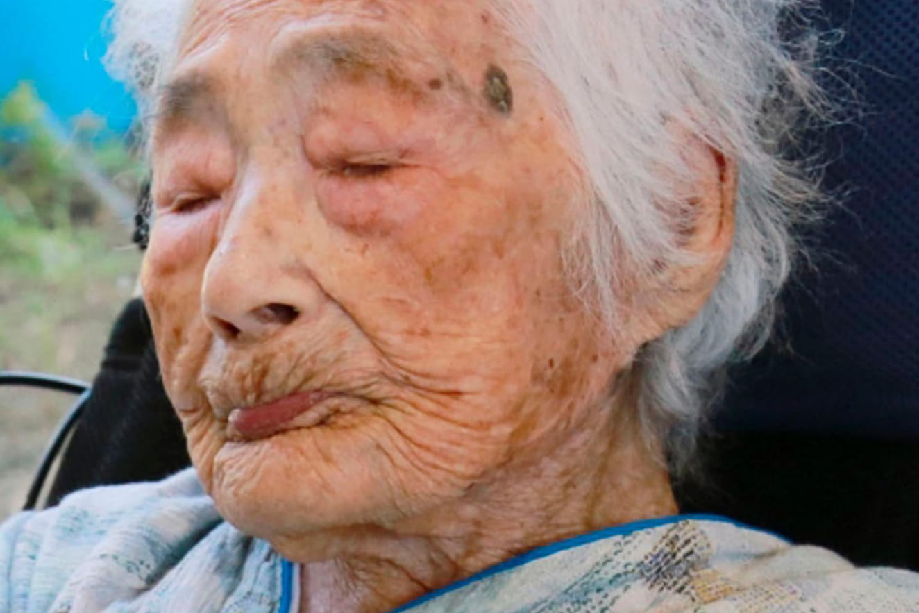 Die Japanerin Nabi Tajima im September 2015: Nach einem 117 Jahre langen Leben ist die als ältester Mensch der Welt geltende Japanerin Nabi Tajima gestorben. (Archivbild)