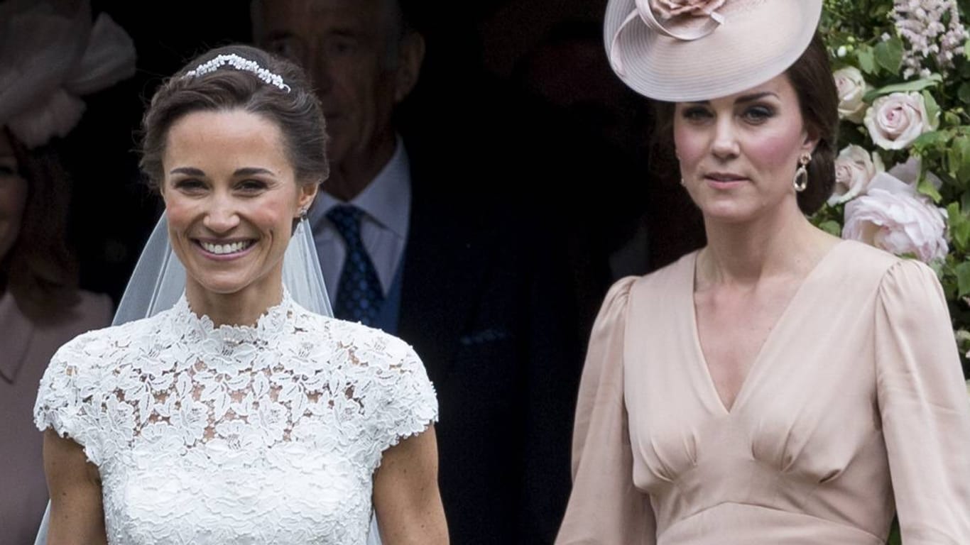Pippa Middleton und Herzogin Kate: Die Royal ist anderthalb Jahre älter als ihre Schwester.