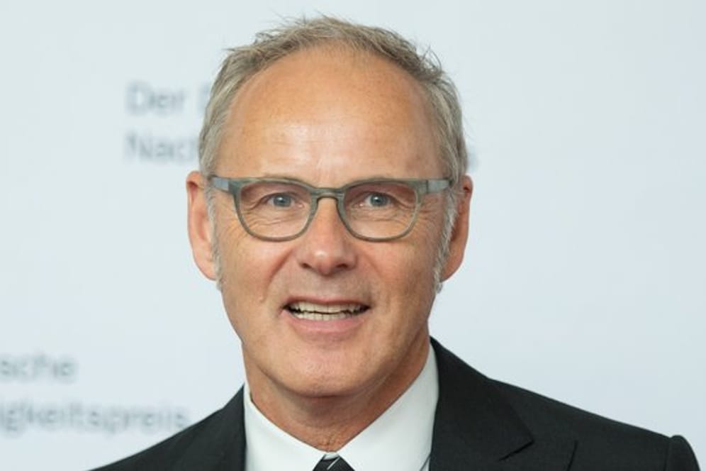 Reinhold Beckmann 2016 bei der Verleihung des Deutschen Nachhaltigkeitspreises.