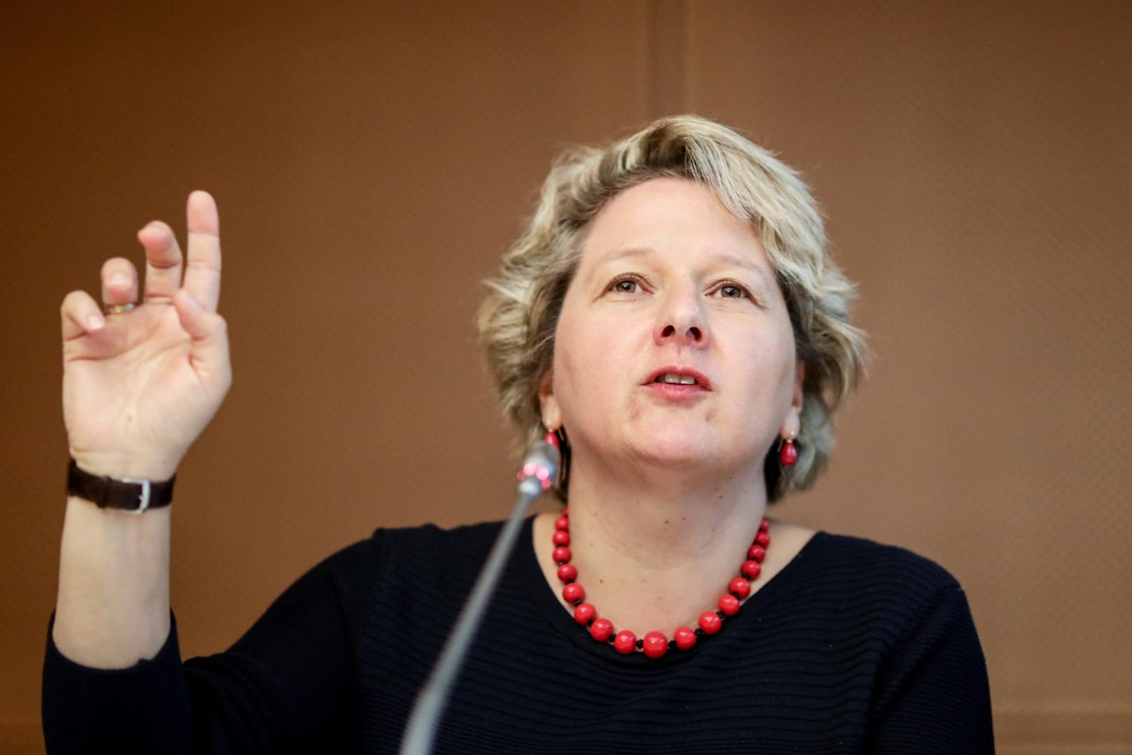 Svenja Schulze: Die Bundesumweltministerin macht Fahrern von Diesel-Pkw wenig Hoffnung.