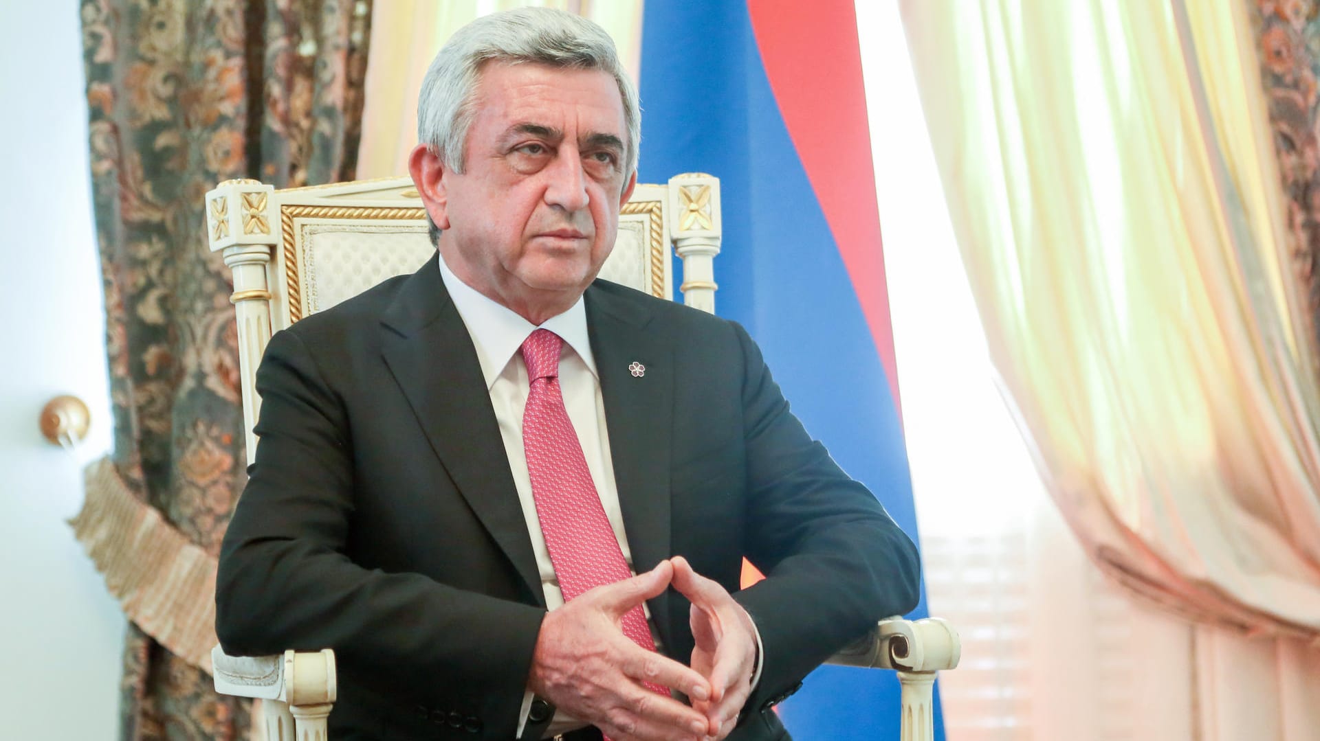 Sersch Sargsjan, damals noch Präsident von Armenien: Er wollte als Ministerpräsident seine Macht behalten.