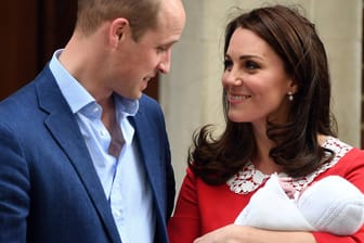 Im Babyglück: Prinz William und Herzogin Kate freuen sich überschwänglich über ihr drittes Kind.