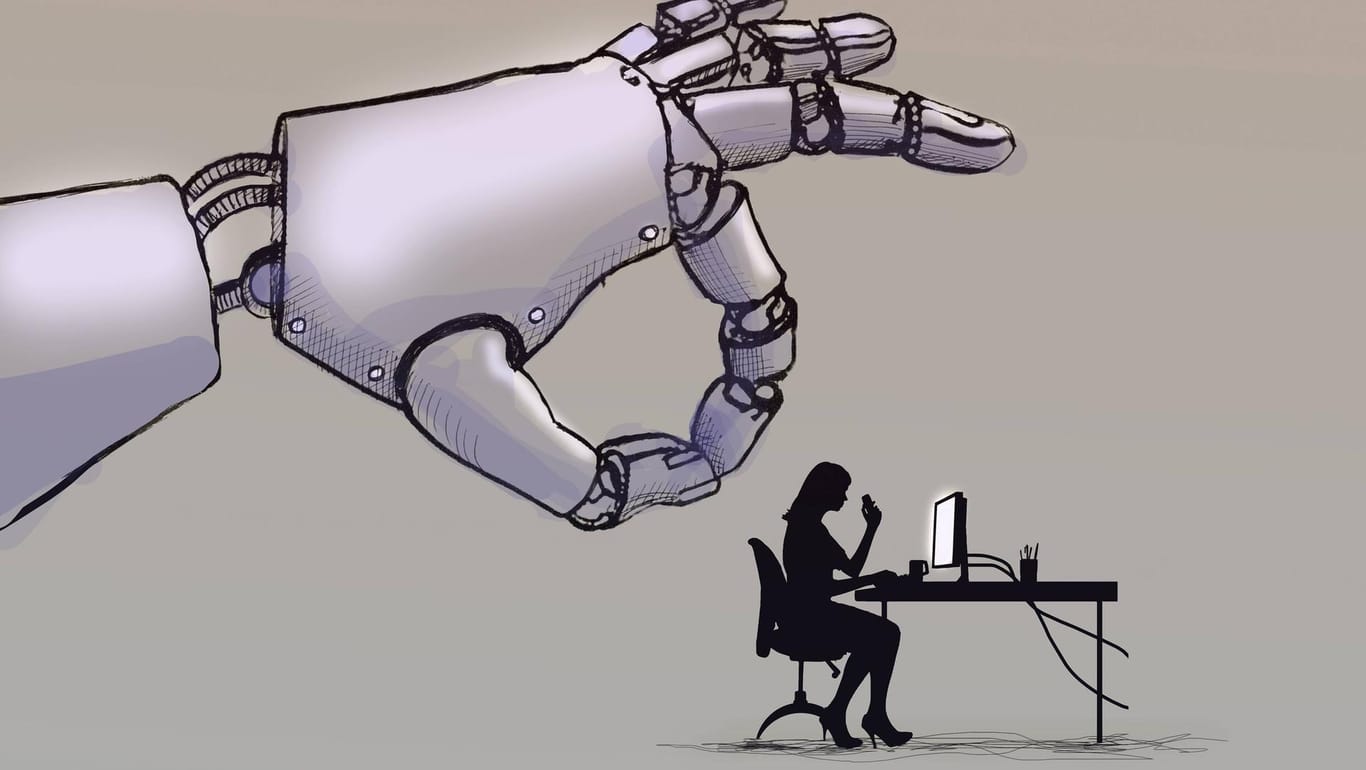 Roboter gegen Angestellte: Bringt KI neuen Jobs?