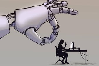 Roboter gegen Angestellte: Bringt KI neuen Jobs?