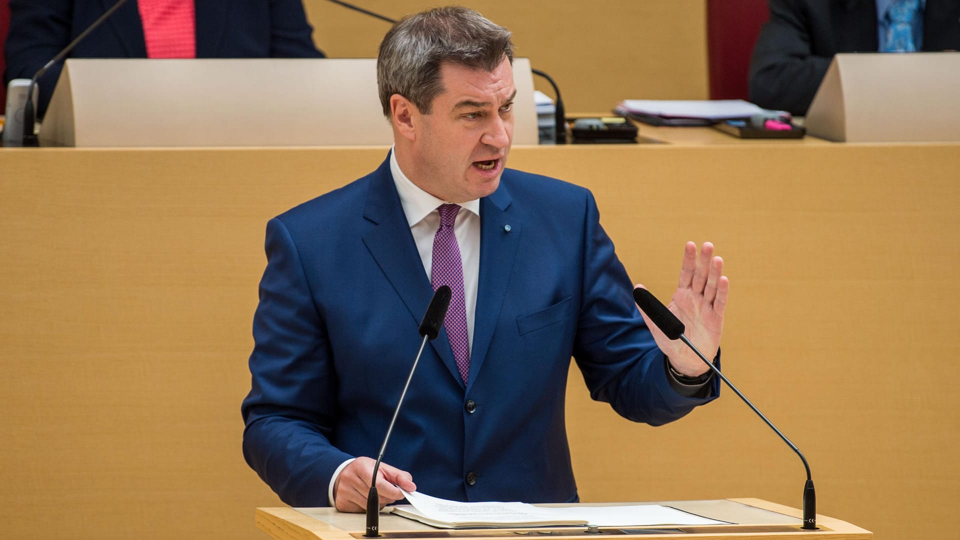 Markus Söder: Der CSU-Politiker fordert eine Amtszeitbegrenzung von zehn Jahren. Markus Söder: Der CSU-Politiker fordert eine Amtszeitbegrenzung von zehn Jahren.
