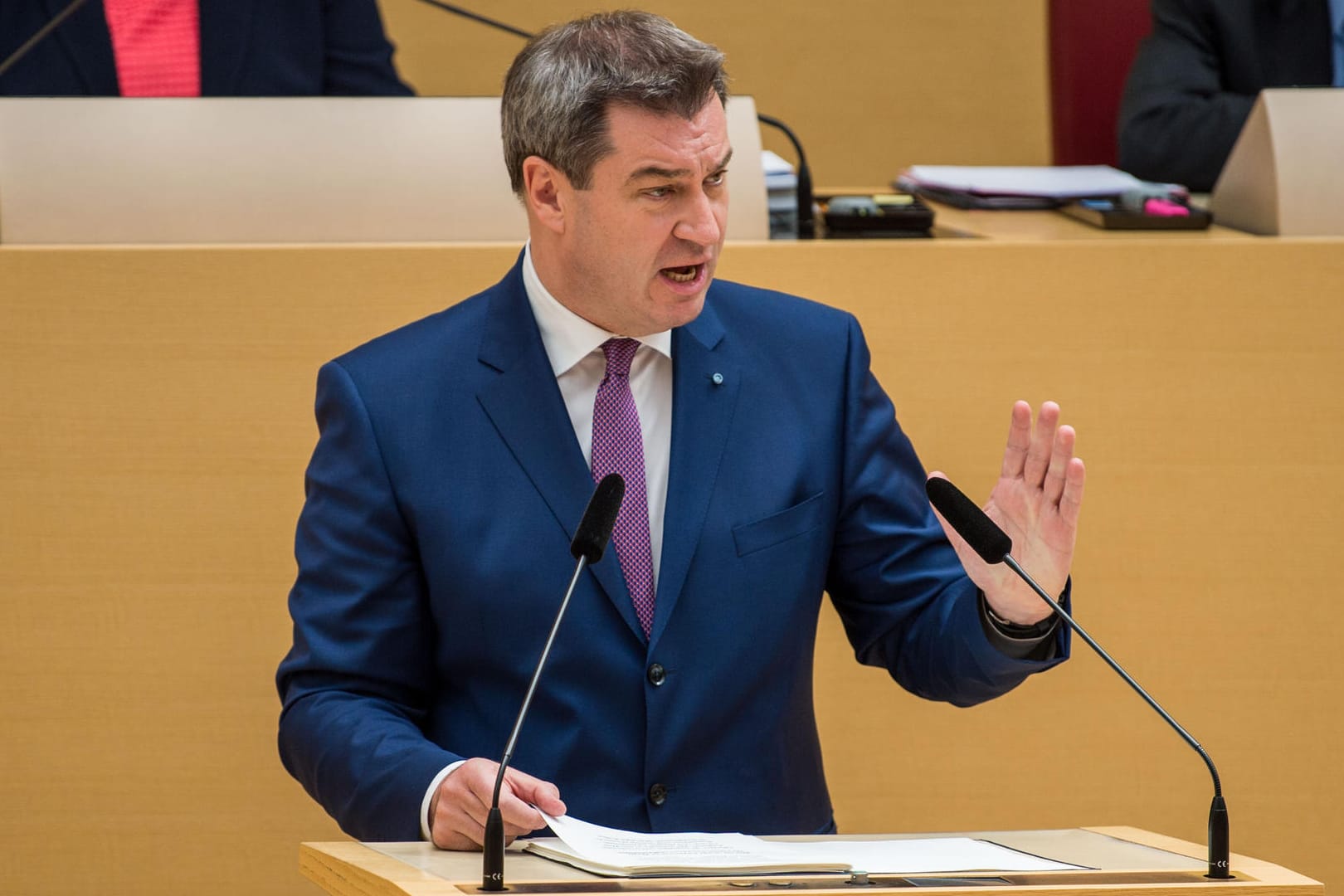 Markus Söder: Der CSU-Politiker fordert eine Amtszeitbegrenzung von zehn Jahren.