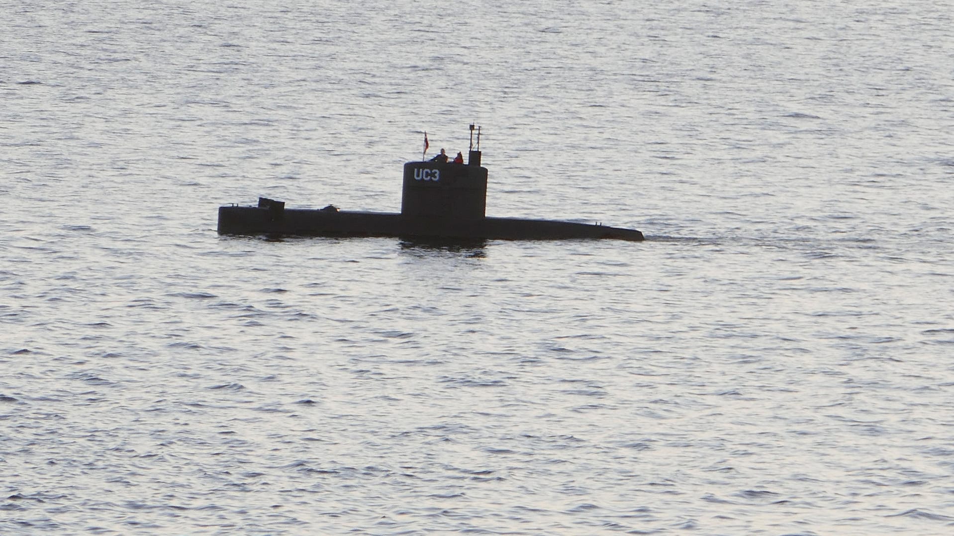 Das U-Boot "Nautilus" vom Erfinder Peter Madsen am 10.08.2017: An diesem Tag hat Kim Wall den Erfinder in seinem U-Boot begleitet.