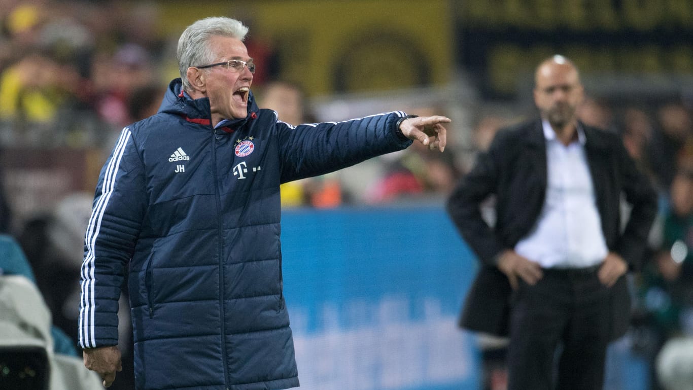Sah auch gegen Dortmund noch Optmierungsbedarf: Bayern-Trainer Jupp Heynckes