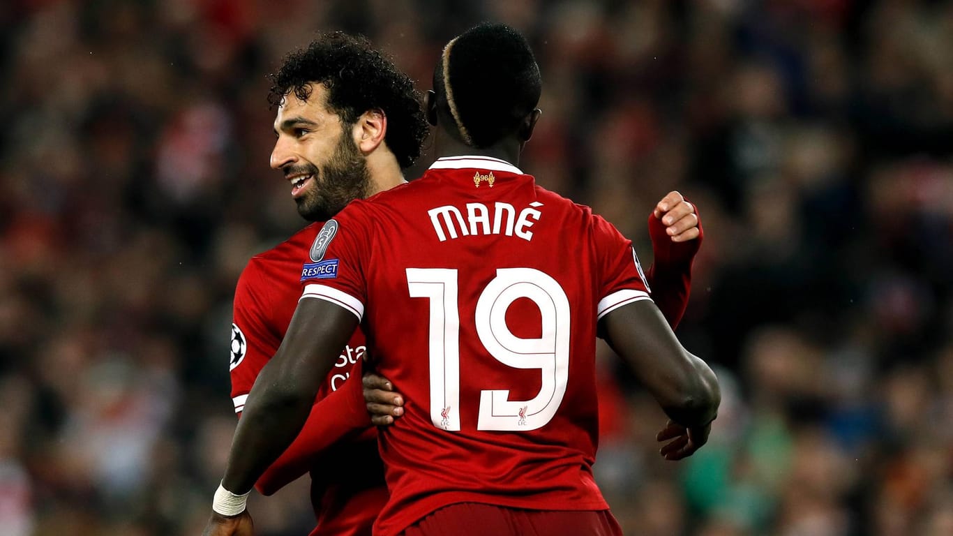 Mohamed Salah und sein Sturmpartner Sadio Mané brillierten auch gegen Rom. Nun stehen sie vor dem Einzug ins Finale der Champions League.