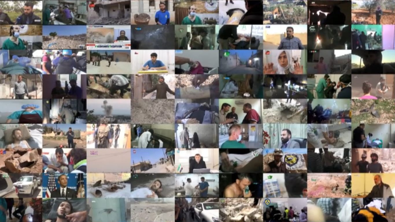 Puzzlesteine des Schreckens: Hunderte Videos in der Sammlung des Syria Archibes dokumentieren den Einsatz von Chemiewaffen.