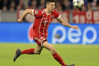 Im Fokus: Bayern-Stürmer Robert Lewandowski.