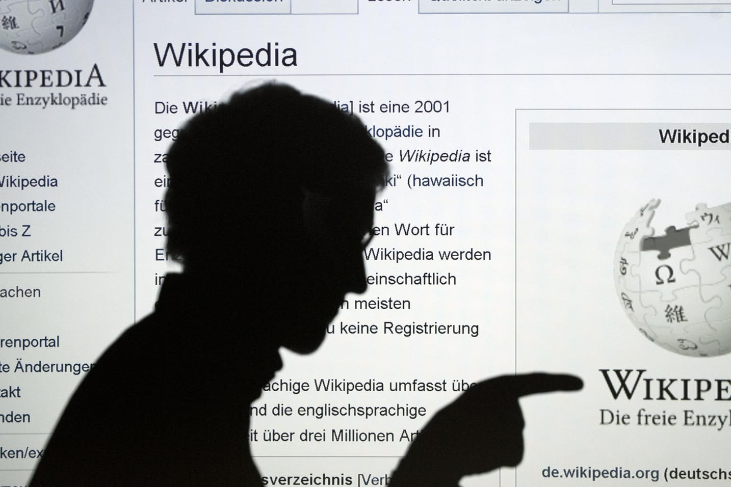Kein Zugriff vom sächsischen Landesnetz aus: Nach anonymen Änderungen wurde der Zugriff gesperrt.