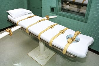 Die Todeszelle des berüchtigten Huntsville-Gefängnisses in Texas: Hier wurde ein wegen Mordes an einem fünf Jahre alten Kind und seiner Großmutter verurteilter Mann hingerichtet.