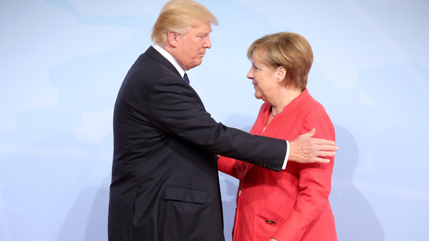 Donald Trump und Angela Merkel: Die Bundesregierung muss einen neuen Ansatz im Umgang mit dem US-Präsidenten verfolgen.