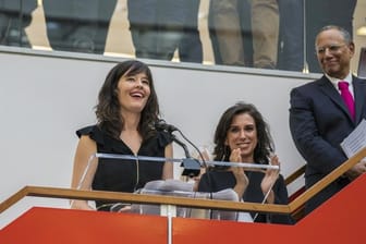 Megan Twohey (l) und Jodi Kantor, Journalistinen der "New York Times", die den Weinstein-Skandal ins Rollen gebracht haben.