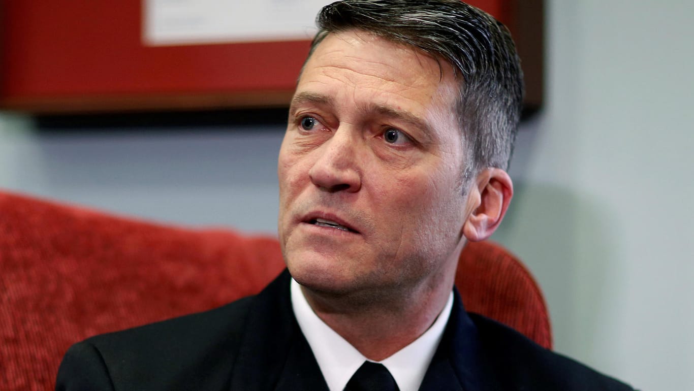Konteradmiral Ronny Jackson: Der Leibarzt mehrer US-Präsidenten soll Mitarbeiter schlecht behandelt haben.