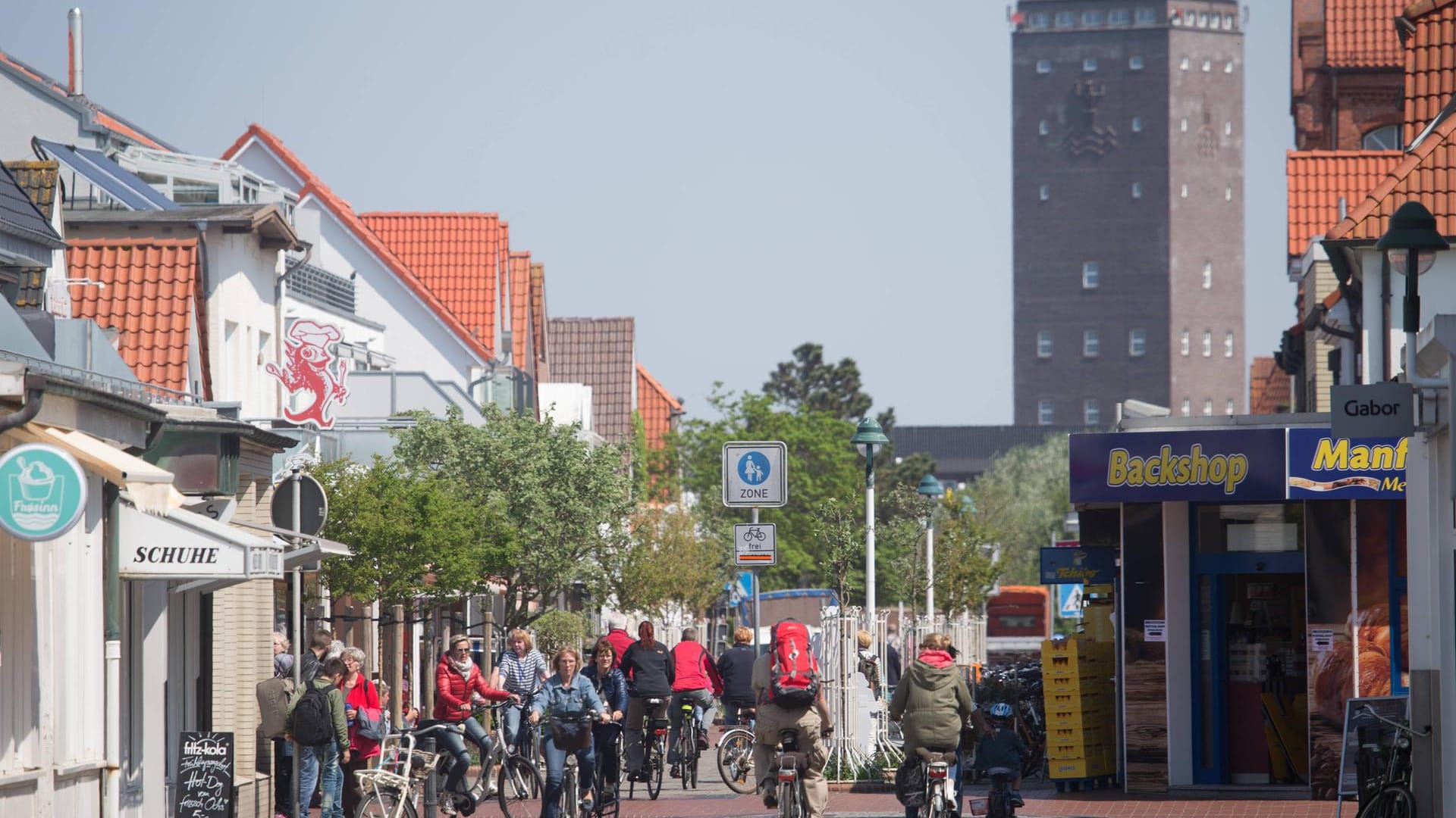 Einkaufsstraße von Norderney