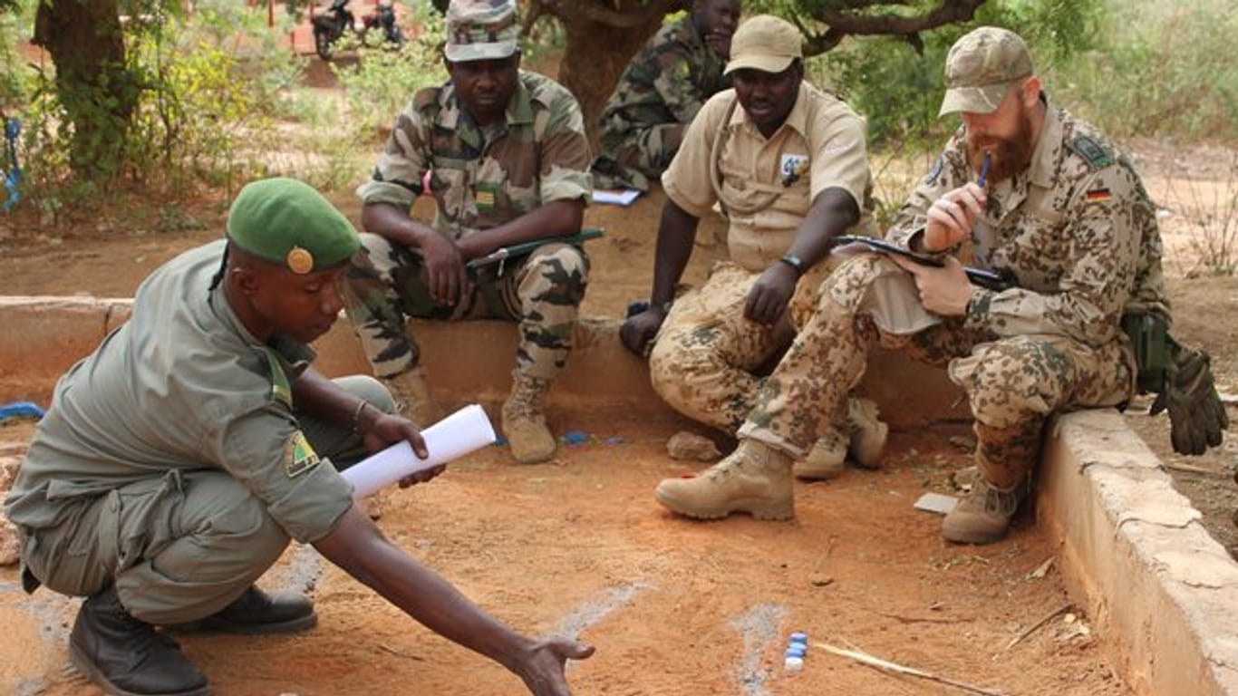 Bundeswehr-Trainingseinsatz in Mali.