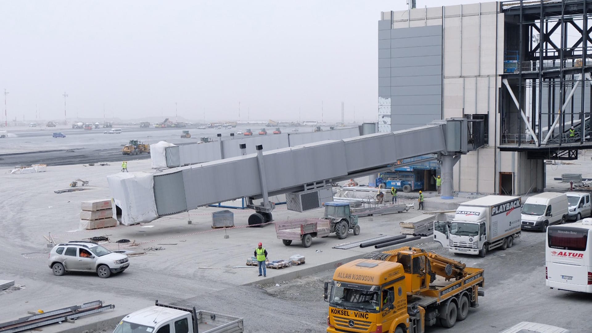 Der neue Flughafen von Istanbul: Er wird der dritte Airport der türkischen Metropole.