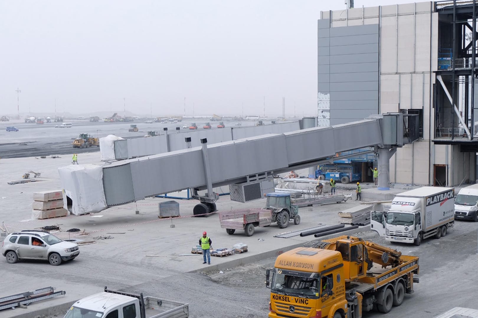 Der neue Flughafen von Istanbul: Er wird der dritte Airport der türkischen Metropole.