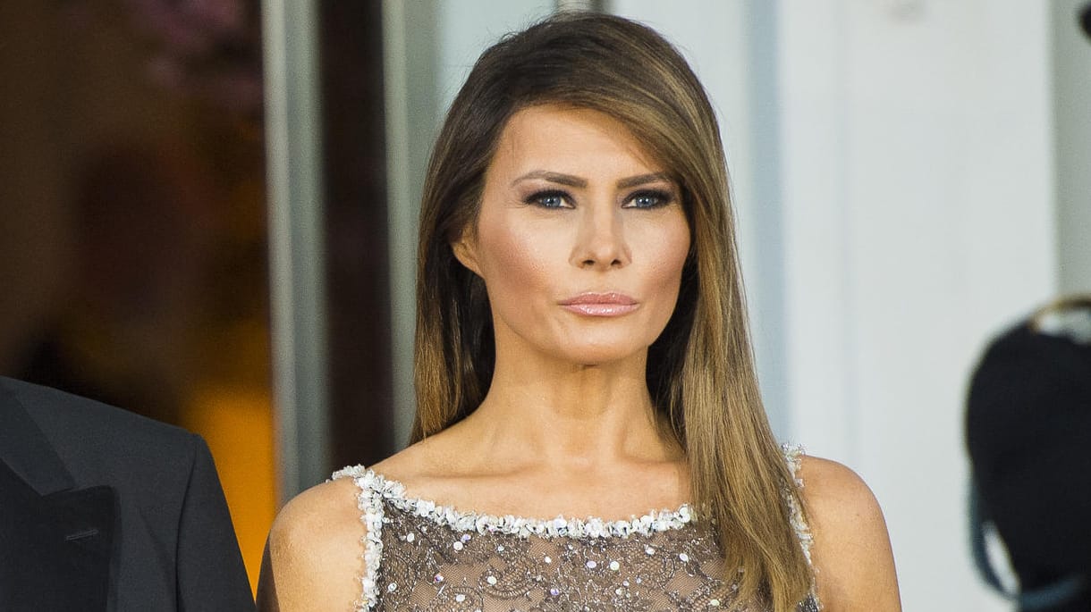 Melania Trump: Ihrer Wachsfigur sieht sie nicht besonders ähnlich.