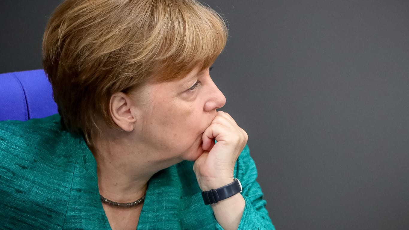 CDU-Vorsitzende Angela Merkel: Die Christdemokraten haben an Wählergunst eingebüsst.