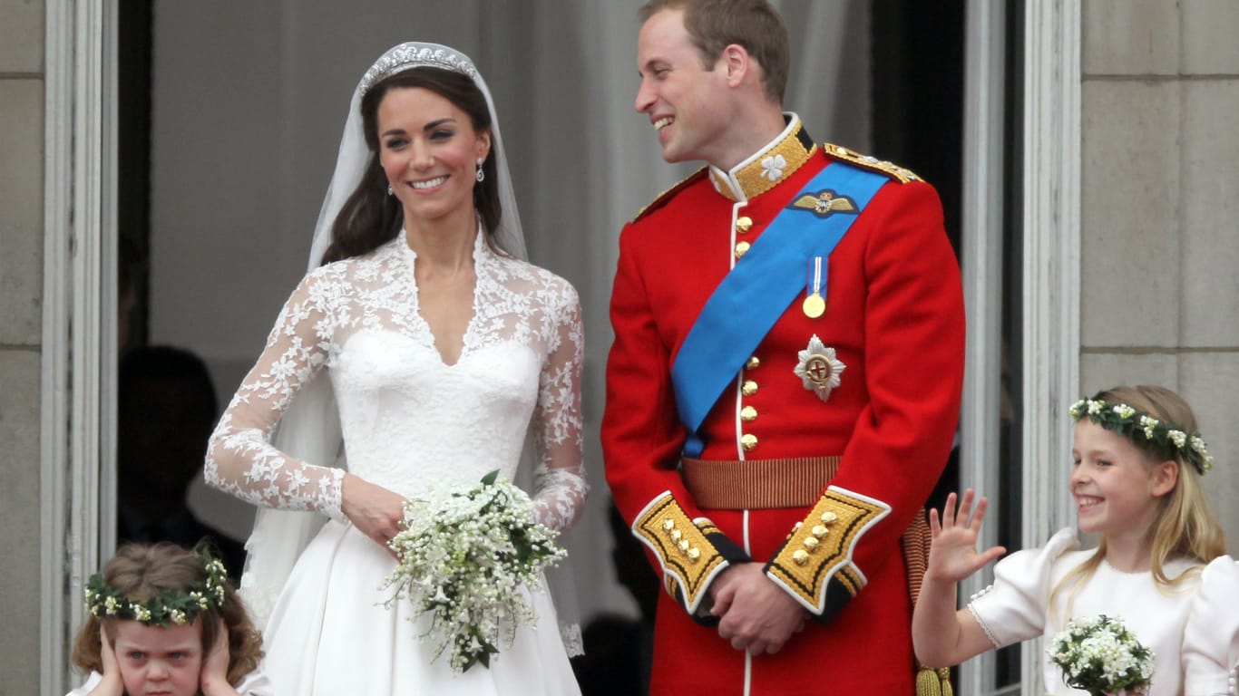 Herzogin Kate und Prinz William: Sie feiern ihren siebten Hochzeitstag.
