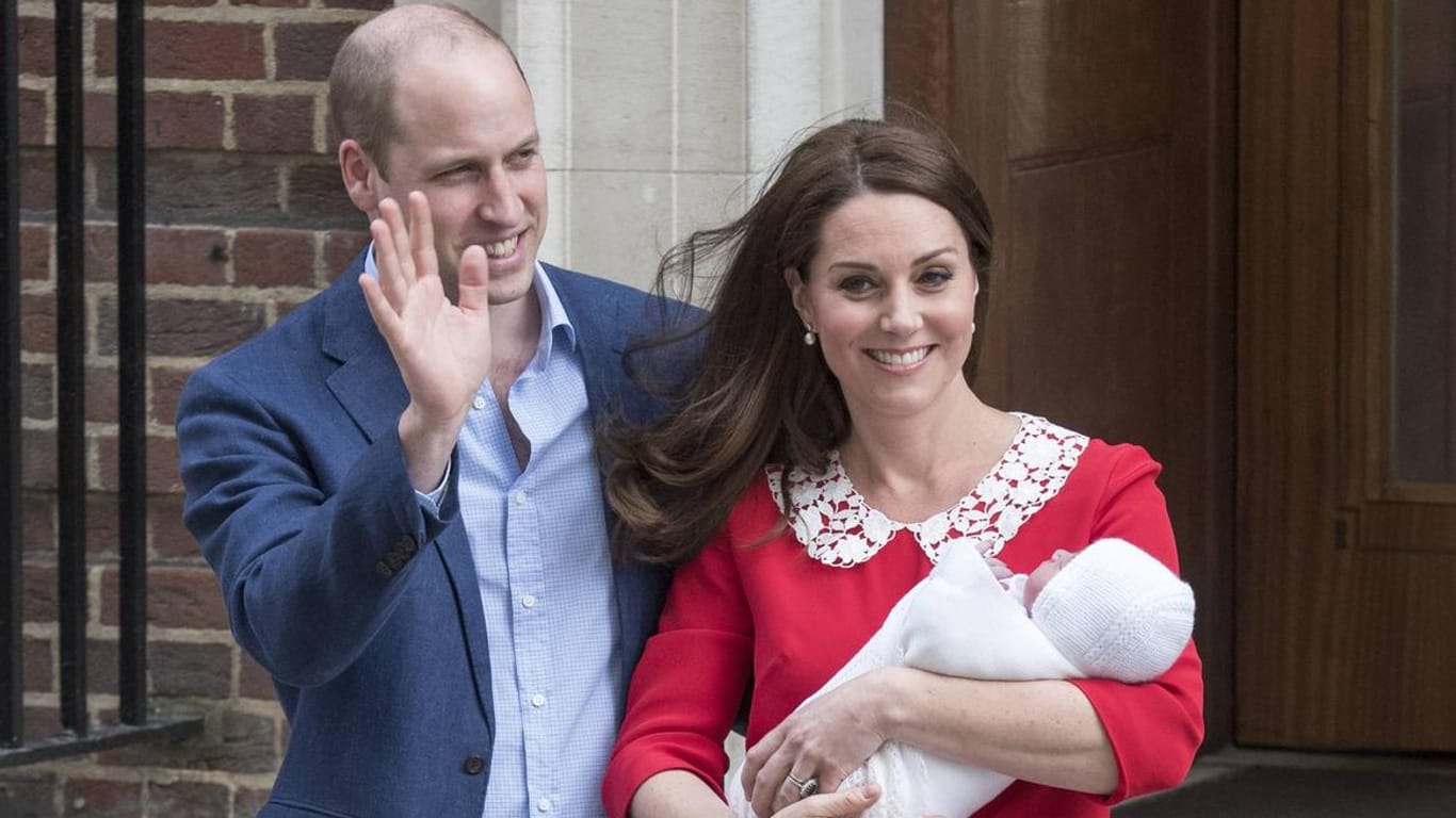 Prinz Louis Arthur Charles lautet der Name des dritten Sohnes von William und Kate: Aber wie wird er ausgesprochen.