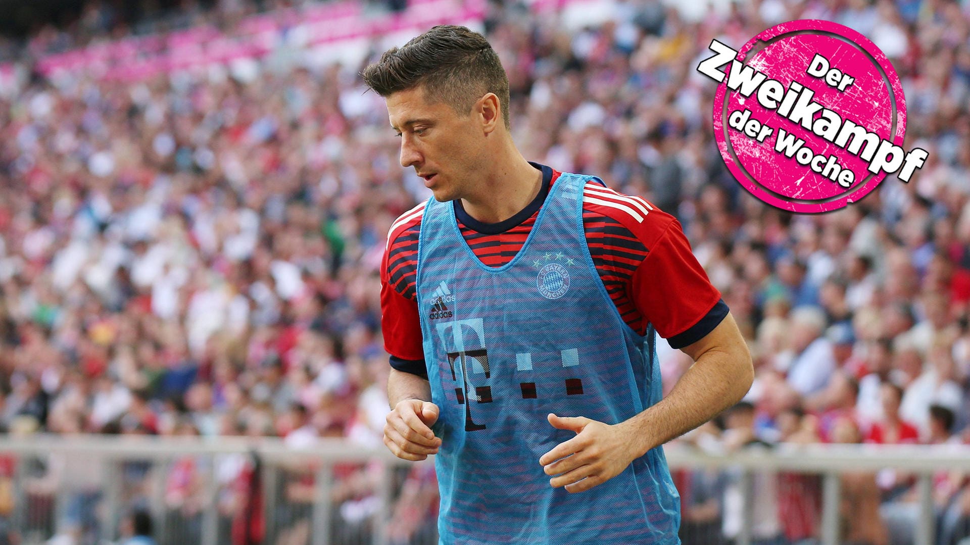 Robert Lewandowski wurde am Samstag beim 4:1 gegen Frankfurt geschont und lief sich lediglich warm. Zuvor hatte es ein Gespräch mit Trainer Jupp Heynckes gegeben.