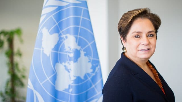 Generalsekretärin des UN-Klimasekretariats, Patricia Espinosa Cantellano, ruft zu verstärkten Anstrengungen im Klimaschutz auf. Generalsekretärin des UN-Klimasekretariats, Patricia Espinosa Cantellano, ruft zu verstärkten Anstrengungen im Klimaschutz auf.