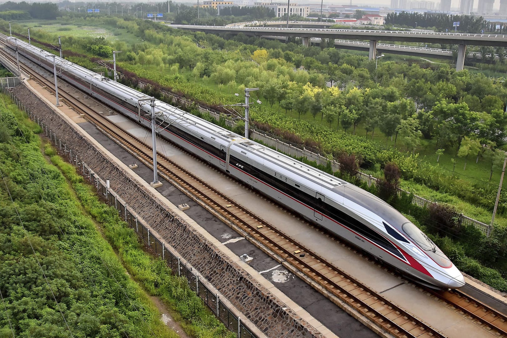 Chinas neuer Superzug: Auch der Fuxing schafft bis zu 400 km/h.