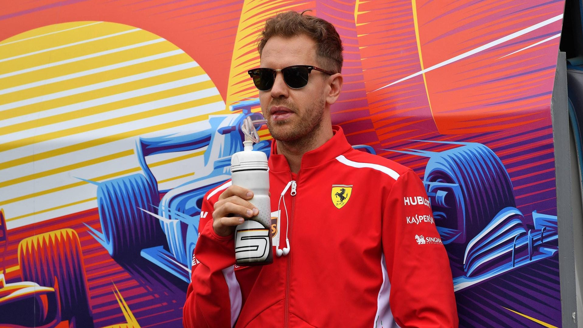 Sebastian Vettel: In Aserbaidschan lag der Heppenheimer im Ferrari lange in Führung, doch verpasste am Ende das Podium. Sebastian Vettel: In Aserbaidschan lag der Heppenheimer im Ferrari lange in Führung, doch verpasste am Ende das Podium.