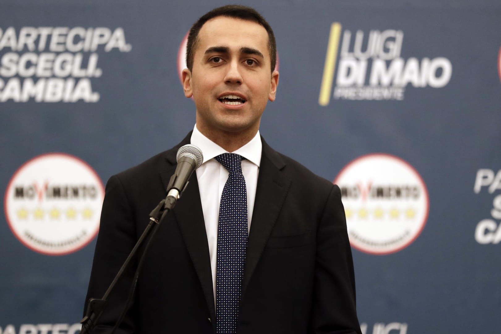 Luigi Di Maio: Der Fünf-Sterne-Parteichef sieht keinen anderen Ausweg als Neuwahlen in Italien.