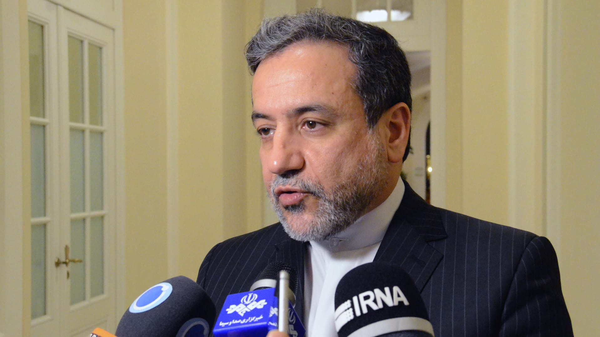 Irans Vizeaußenminister Abbas Araghchi: Er lehnt das Atomabkommen ab. Irans Vizeaußenminister Abbas Araghchi: Er lehnt das Atomabkommen ab.