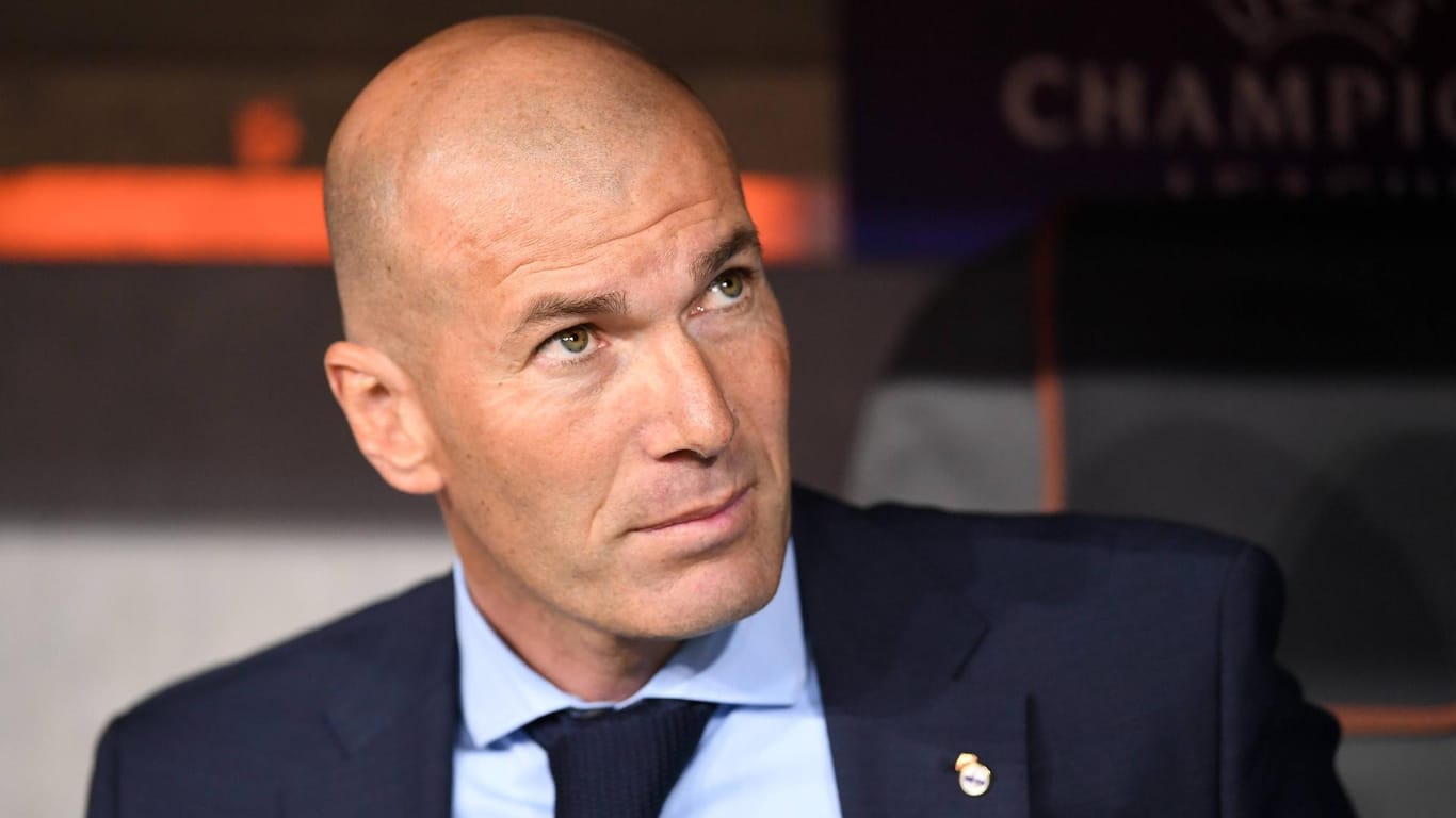 Zinedine Zidane während des Halbfinal-Hinspiels: Der Real-Trainer warnt vor dem Rückspiel gegen den FC Bayern.