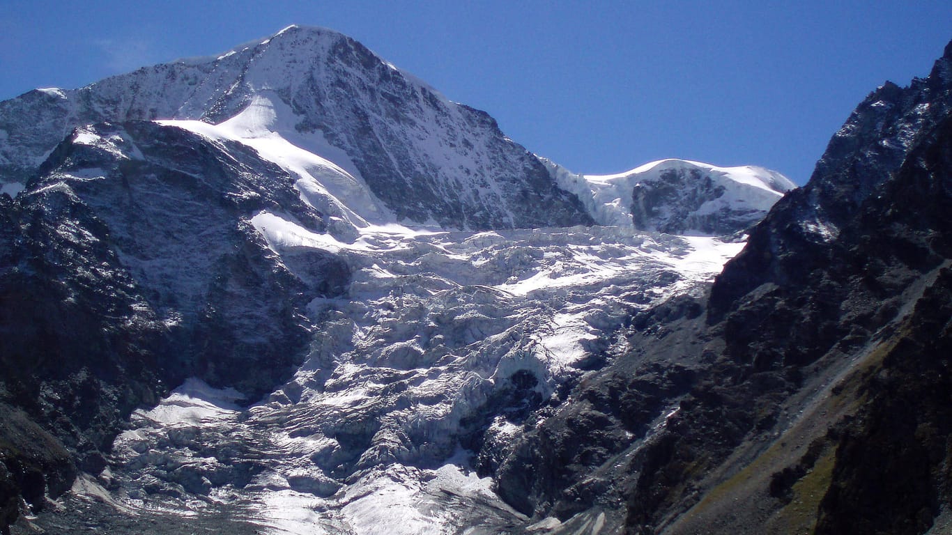 Der Pigne D'Arolla in den Schweizer Alpen: Vier Menschen starben hier bei einer Skiwanderung.