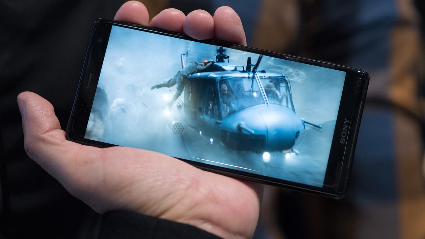 Sony-Smartphone XZ2 kann HDR-Bilder zeigen und aufnehmen