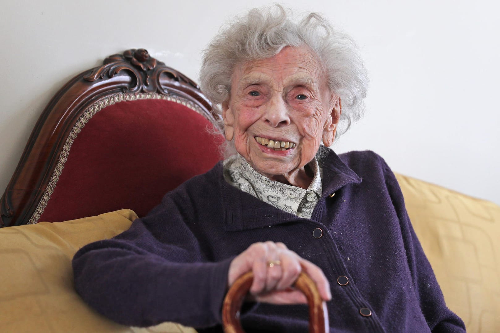 96-jährige Kandidatin in England: Florence Kirkby tritt für die Konservativen an.