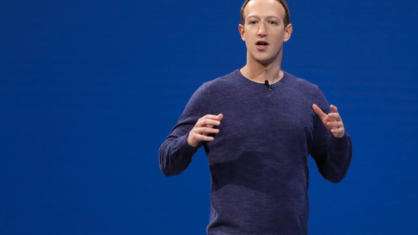 Mark Zuckerberg: Der Firmenchef kündigte auf der Konferenz F8 neue Funktionen für Facebook an.