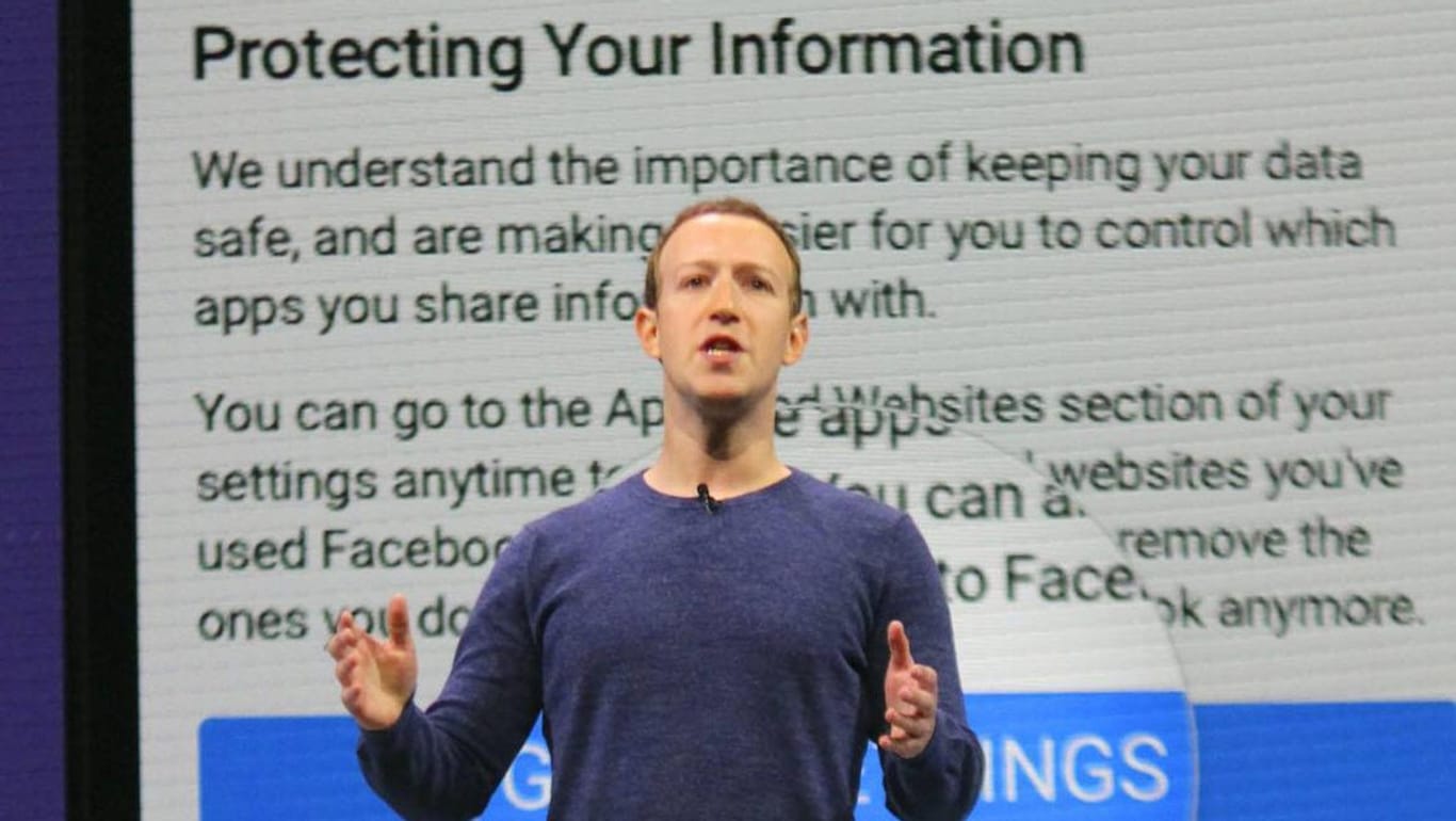 Facebook CEO Mark Zuckerberg: Löschfunktion für einige Nutzerdaten