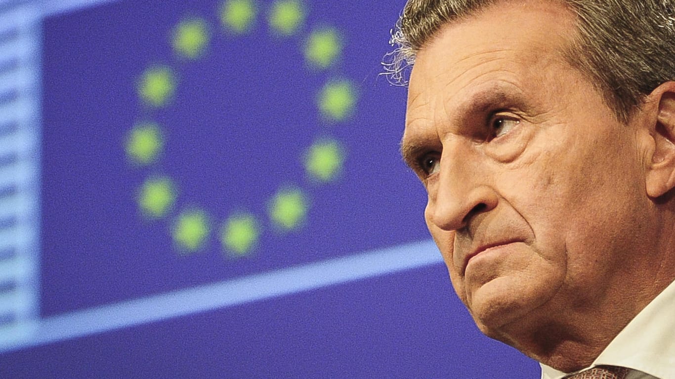 EU-Haushaltskommissar Günther Oettinger: Für seine Vorschläge zu der langfristigen EU-Finanzplanung steht er im Zentrum der Kritik.