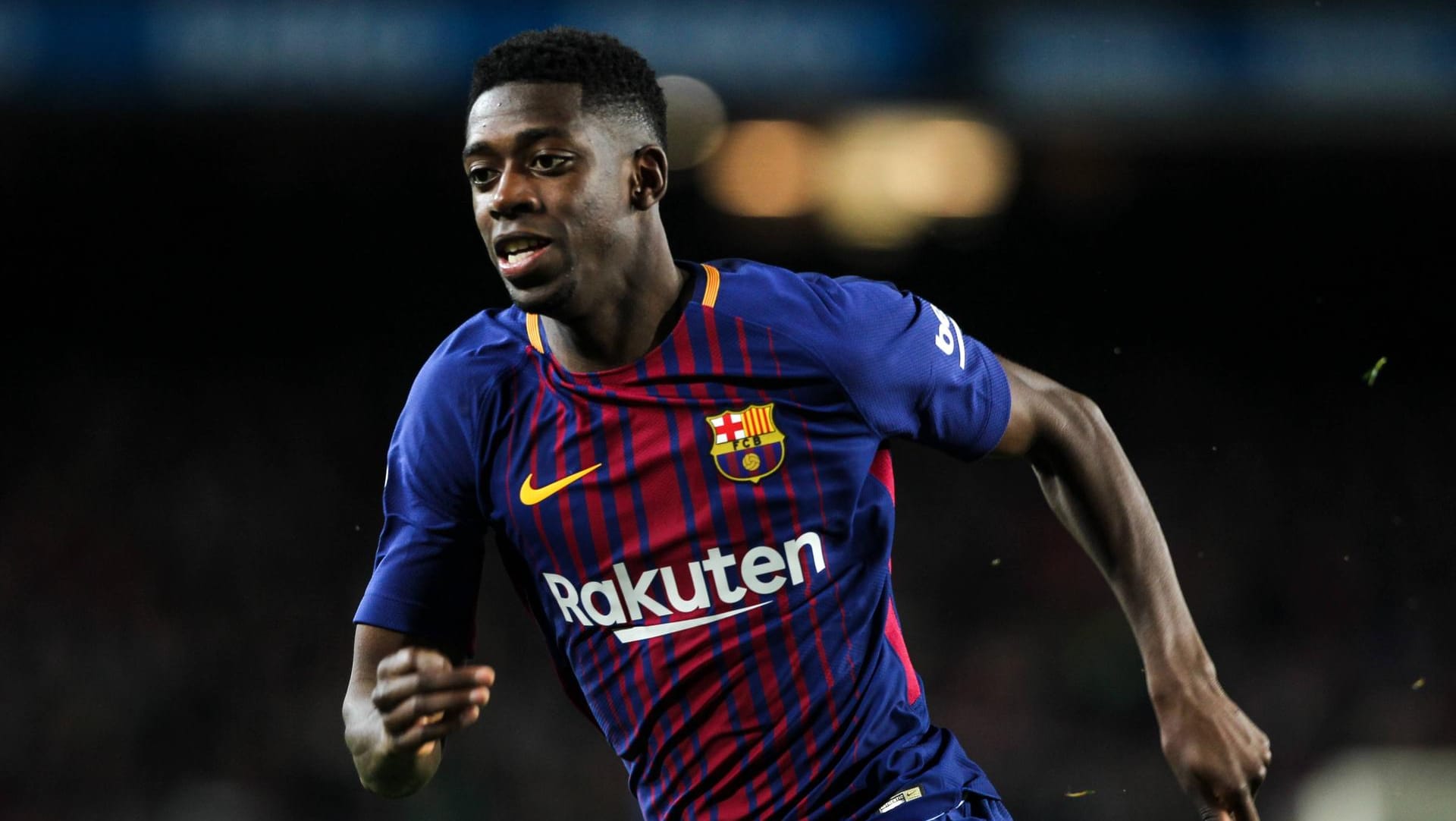 Ousmane Dembélé: In Barcelona soll man mit dem Franzosen nicht zufrieden sein.