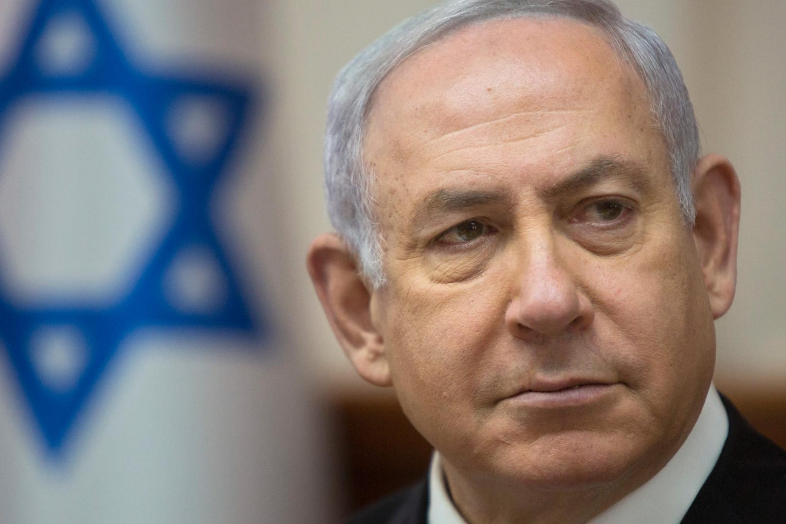 Israels Ministerpräsident Benjamin Netanjahu: Er verurteilte die Äußerungen von Palästinenserpräsident Abbas als die "verabscheuenswürdigsten antisemitischen Slogans".