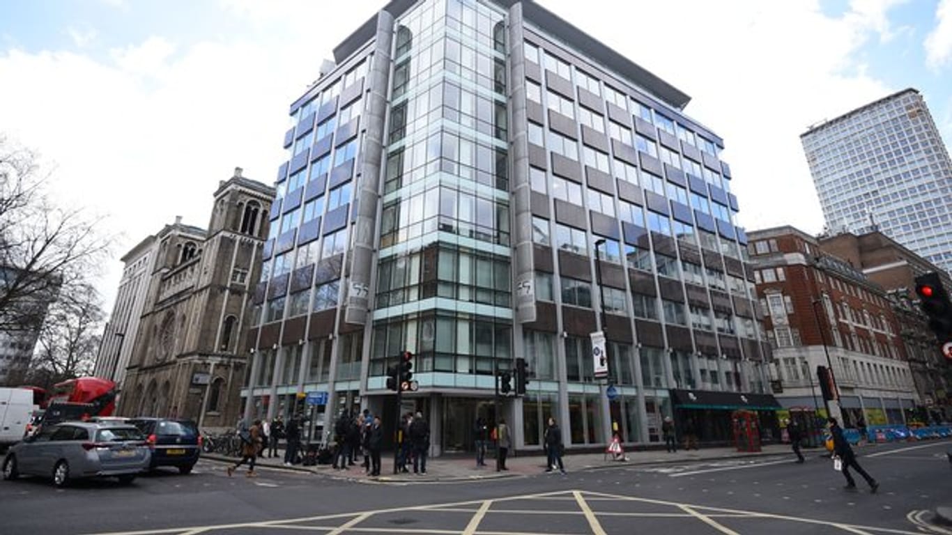 Büros der Firma Cambridge Analyticain London befinden.