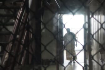 Blick in das berüchtigte US-Gefangenlager Guantánamo.