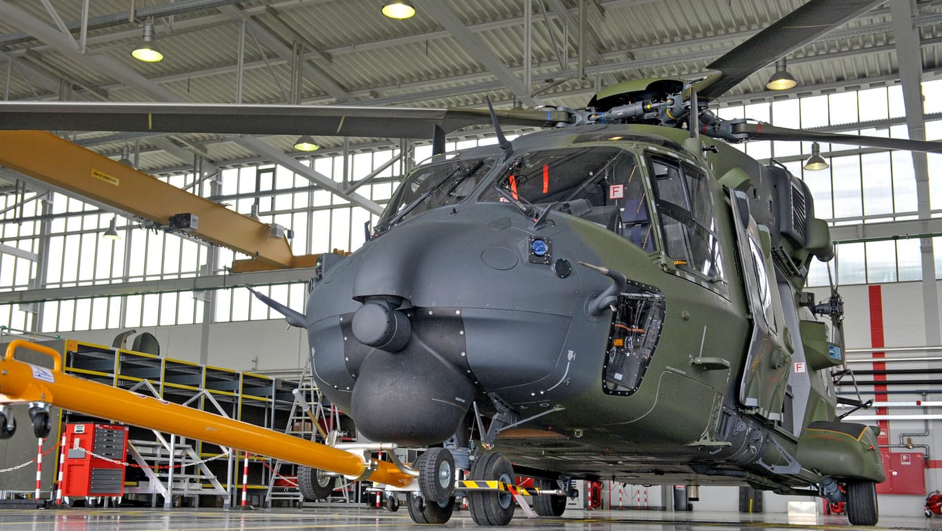 Hubschrauber NH90: Die Maschinen sind bei der Bundeswehr kontinuierlich im Einsatz.