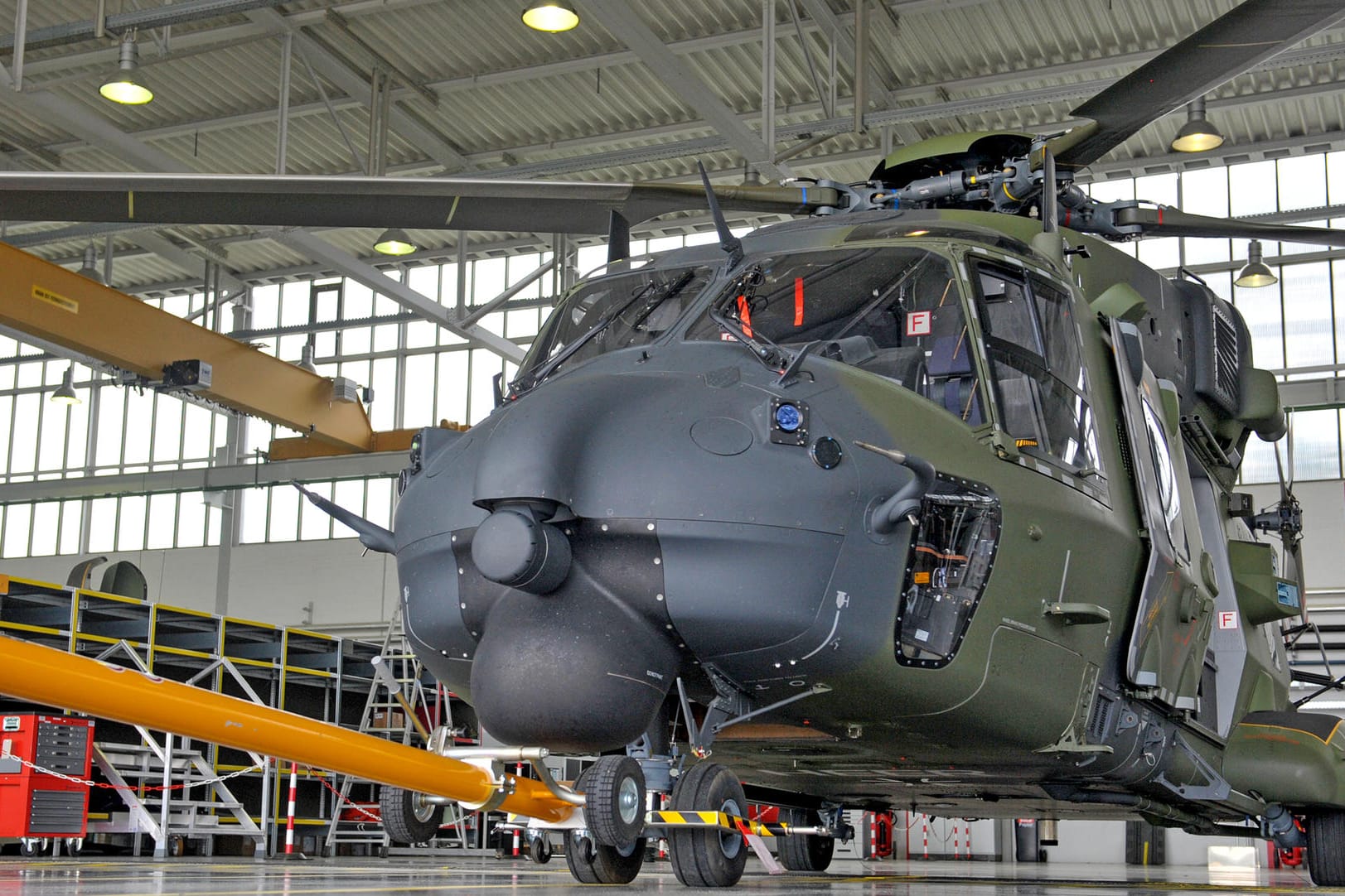 Hubschrauber NH90: Die Maschinen sind bei der Bundeswehr kontinuierlich im Einsatz.