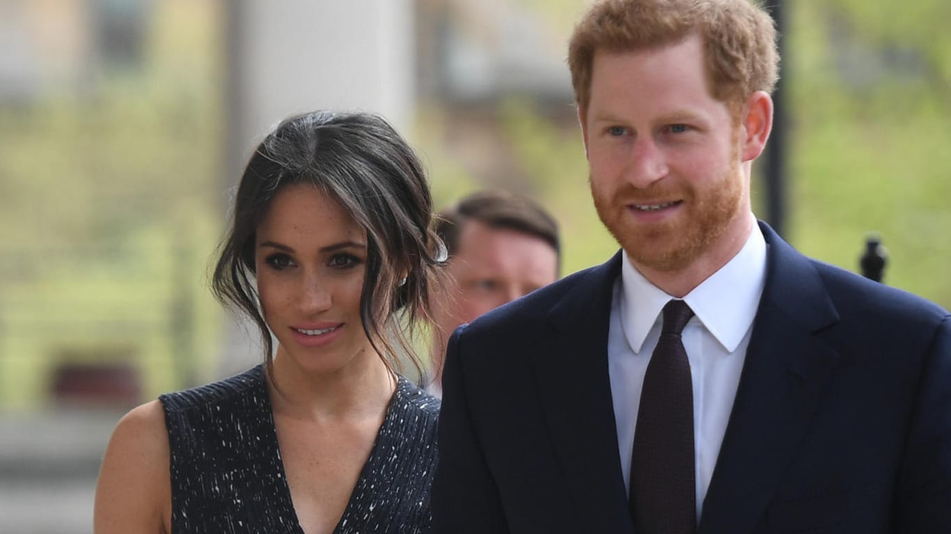 Meghan Markle und Prinz Harry: In zwei Wochen heiratet das Paar auf Schloss Windsor.