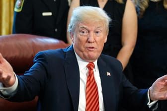 US-Präsident Donald Trump: Er räumt nun ein, dass Geld an Stormy Daniels geflossen ist. Eine Affäre will er mit der Pornodarstellerin jedoch nicht gehabt haben.